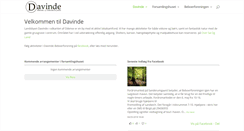 Desktop Screenshot of davinde.info