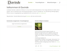 Tablet Screenshot of davinde.info